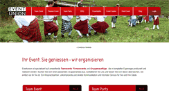 Desktop Screenshot of eventunion.ch
